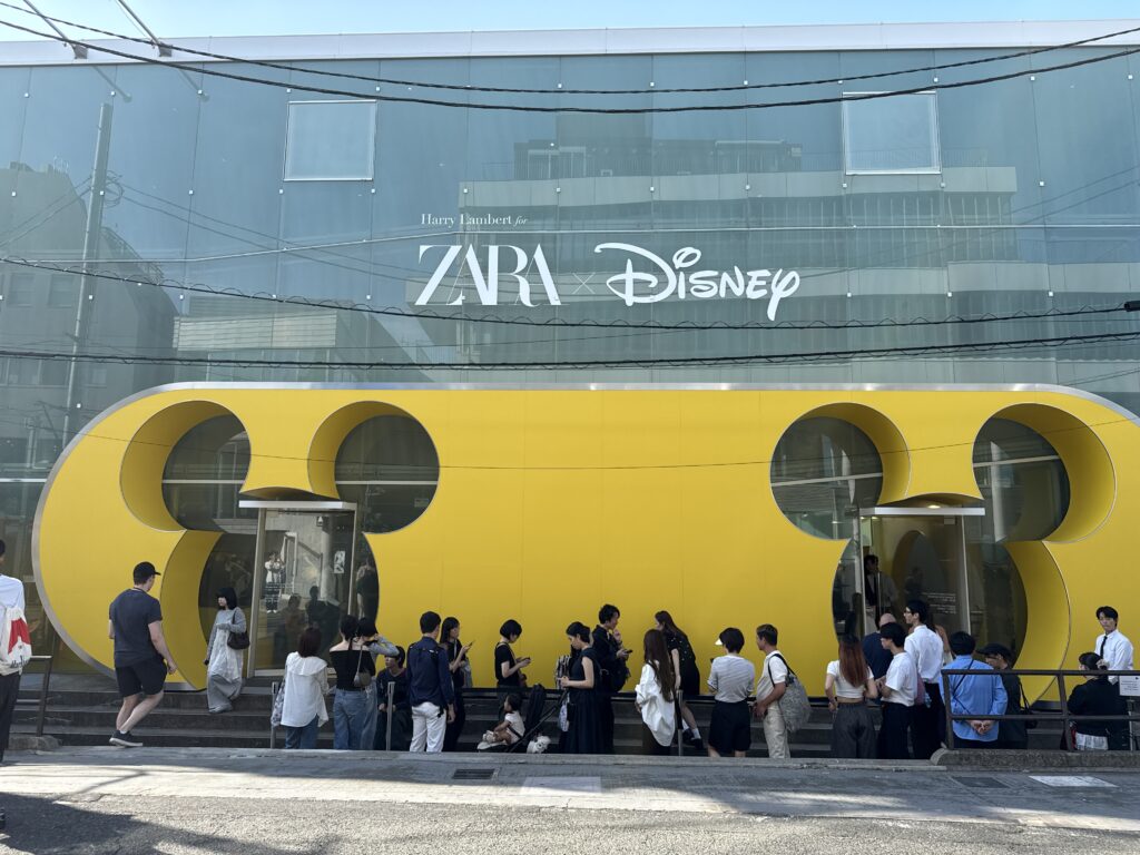 HARRY LAMBERT for ZARA×DISNEYポップアップストア混雑状況