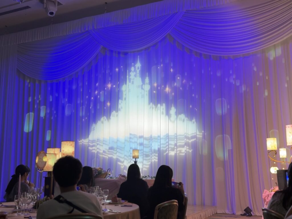 塔の上のラプンツェル照明演出