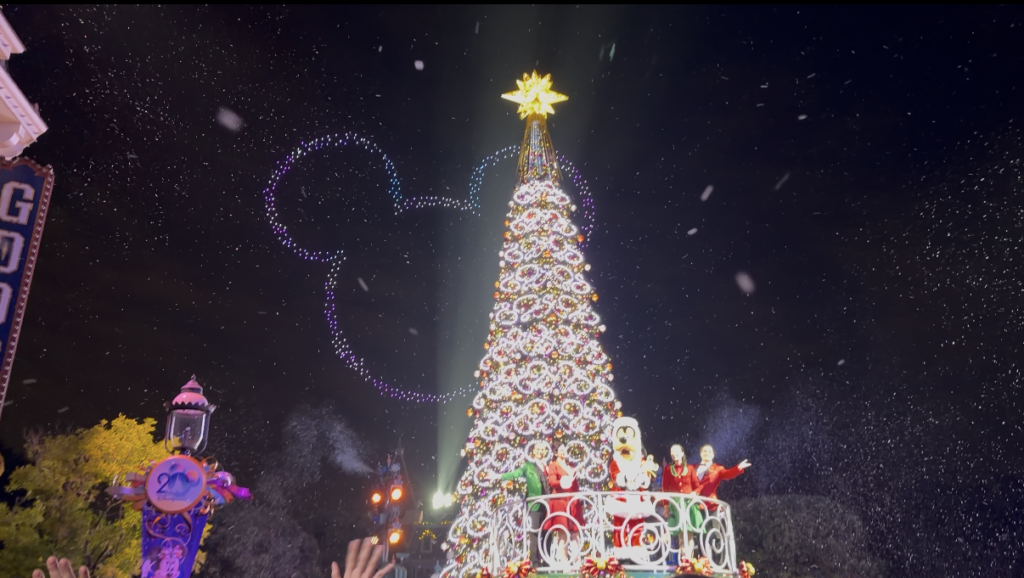 香港ディズニーランド点灯式