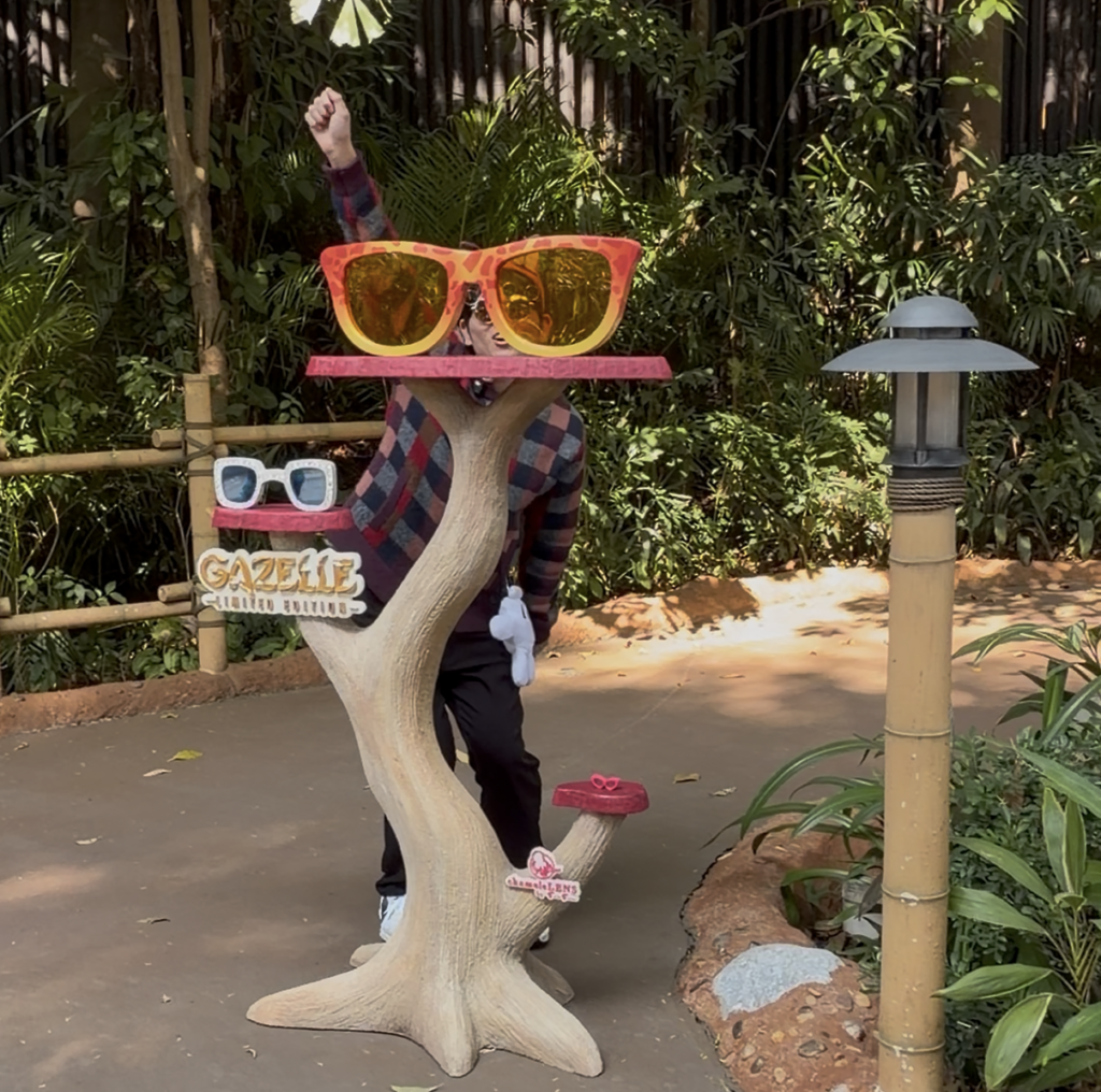 ガゼルのフォトスポット