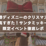 香港ディズニーのクリスマスが最高すぎた！サンタミッキー＆限定イベント徹底レポ