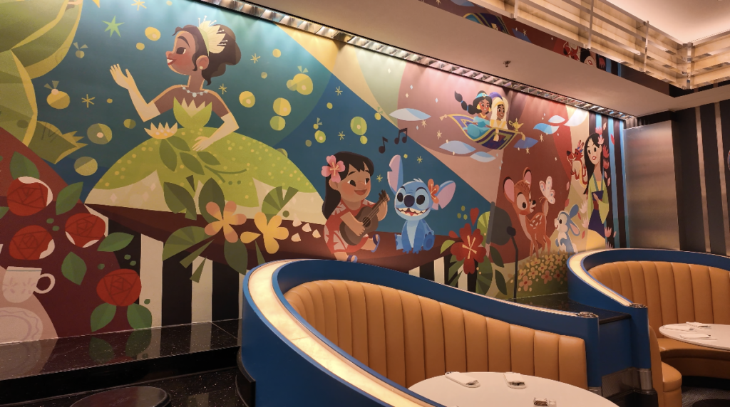 インク&プレート壁面